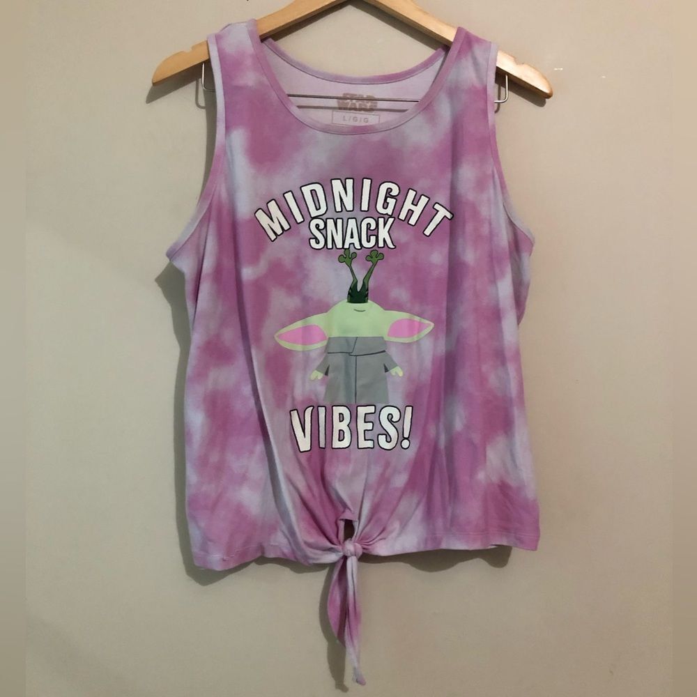 5/$15 •🧸 Tie Dye Star Wars Tank